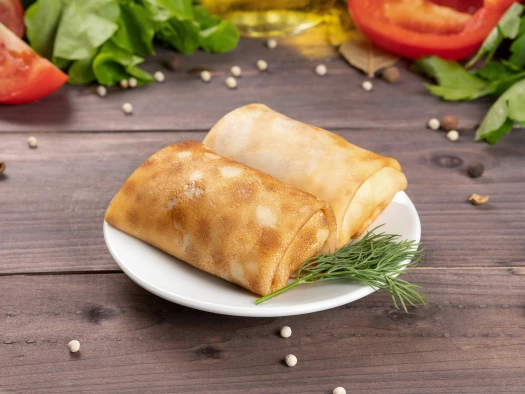 Блины фаршированные мясом